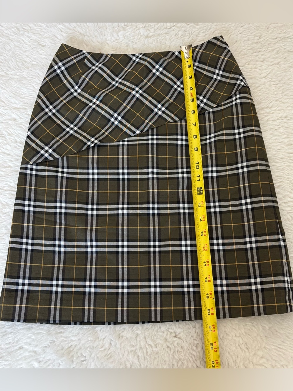 Burberrys Blue Label Multicolor Straight cut Skirt size EU 38 - Picture 13 of 13